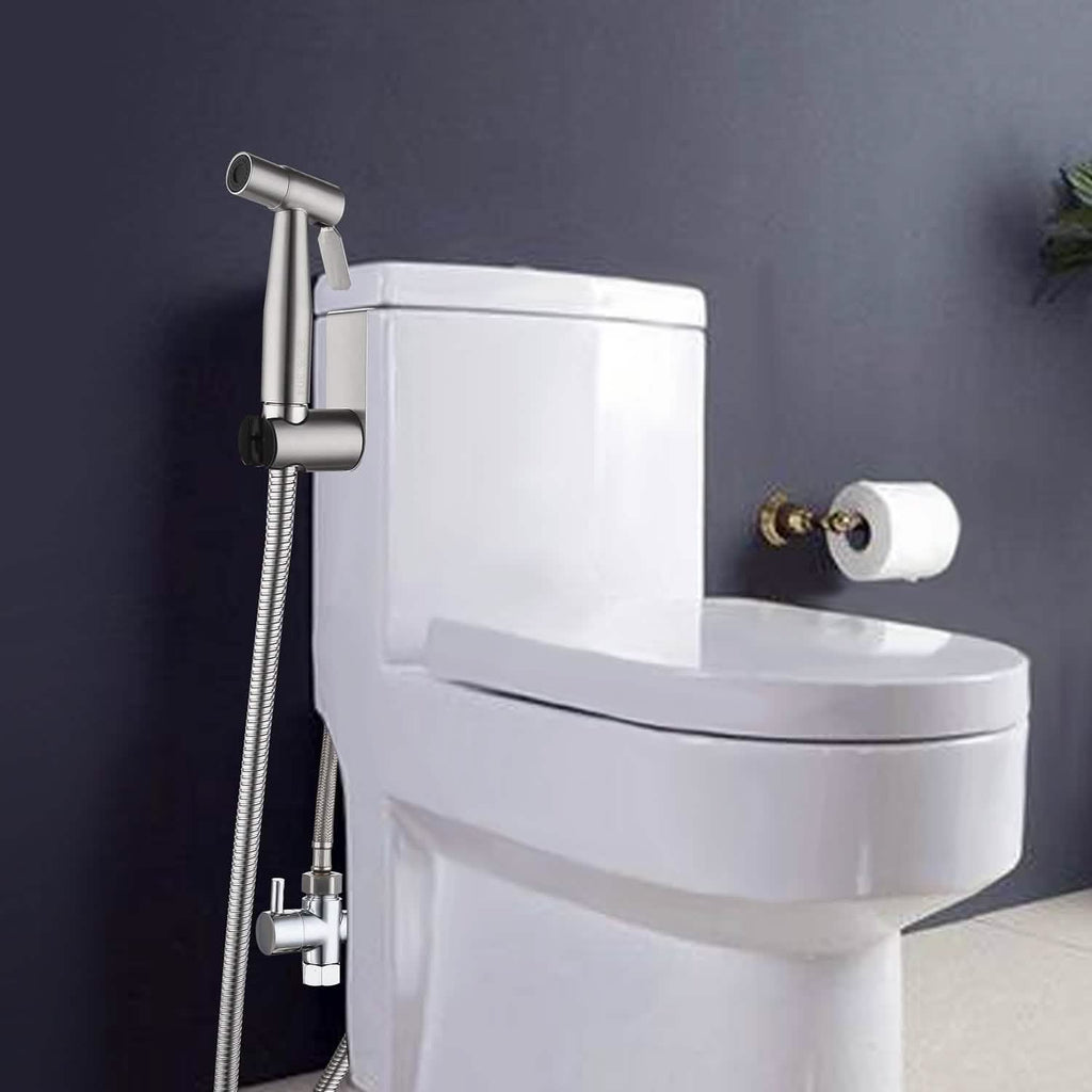 Handheld Bidet Sprayer – Stainless Steel