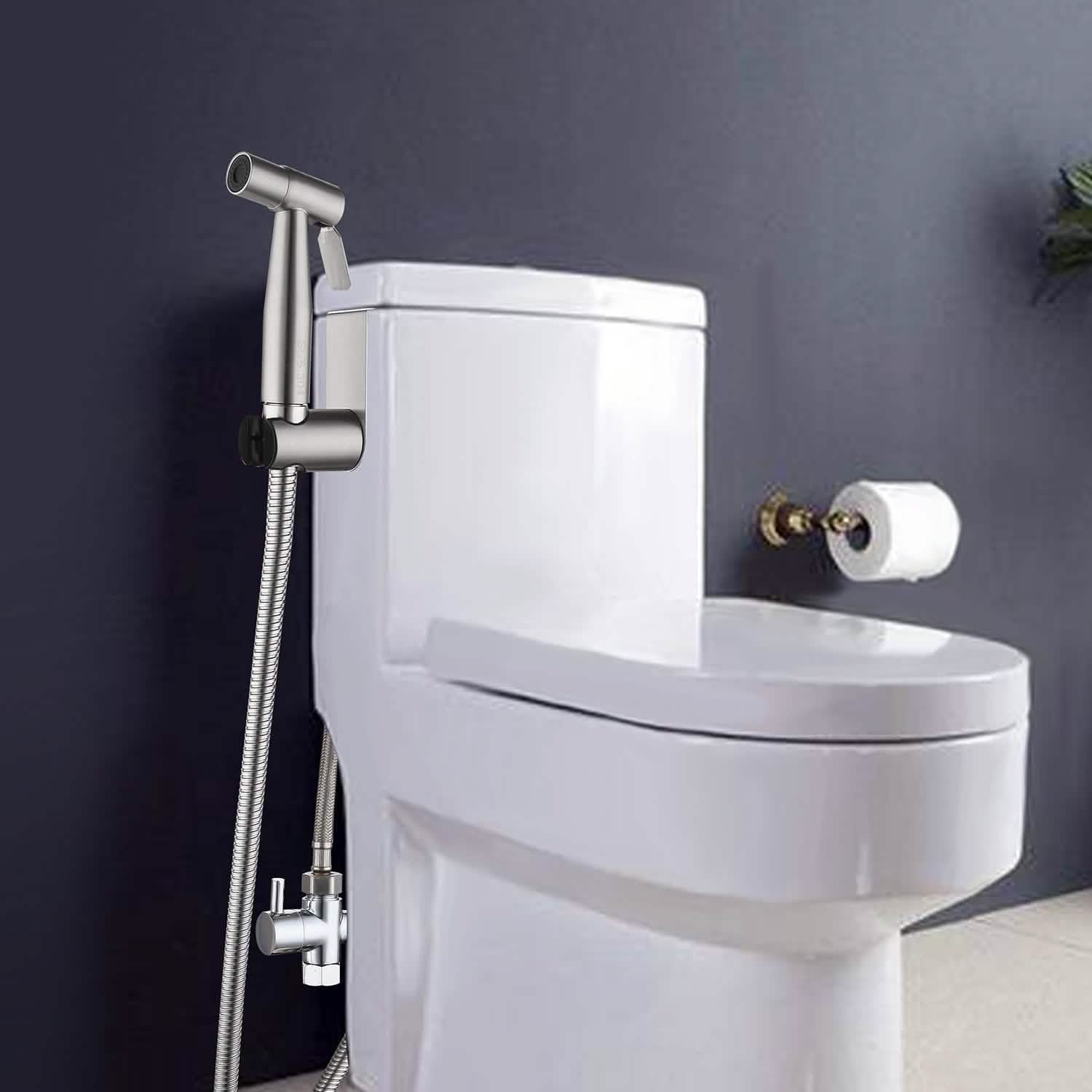 Handheld Bidet Sprayer – Stainless Steel