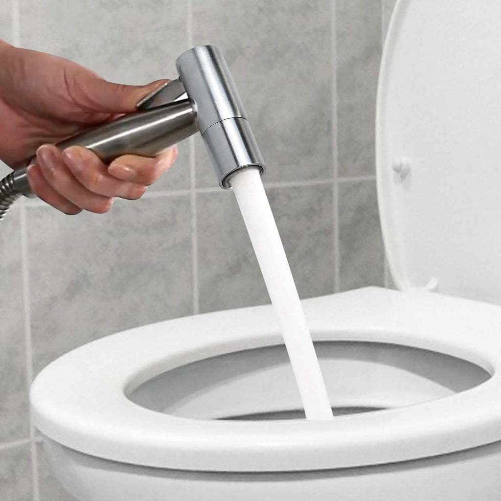 Handheld Bidet Sprayer – Stainless Steel