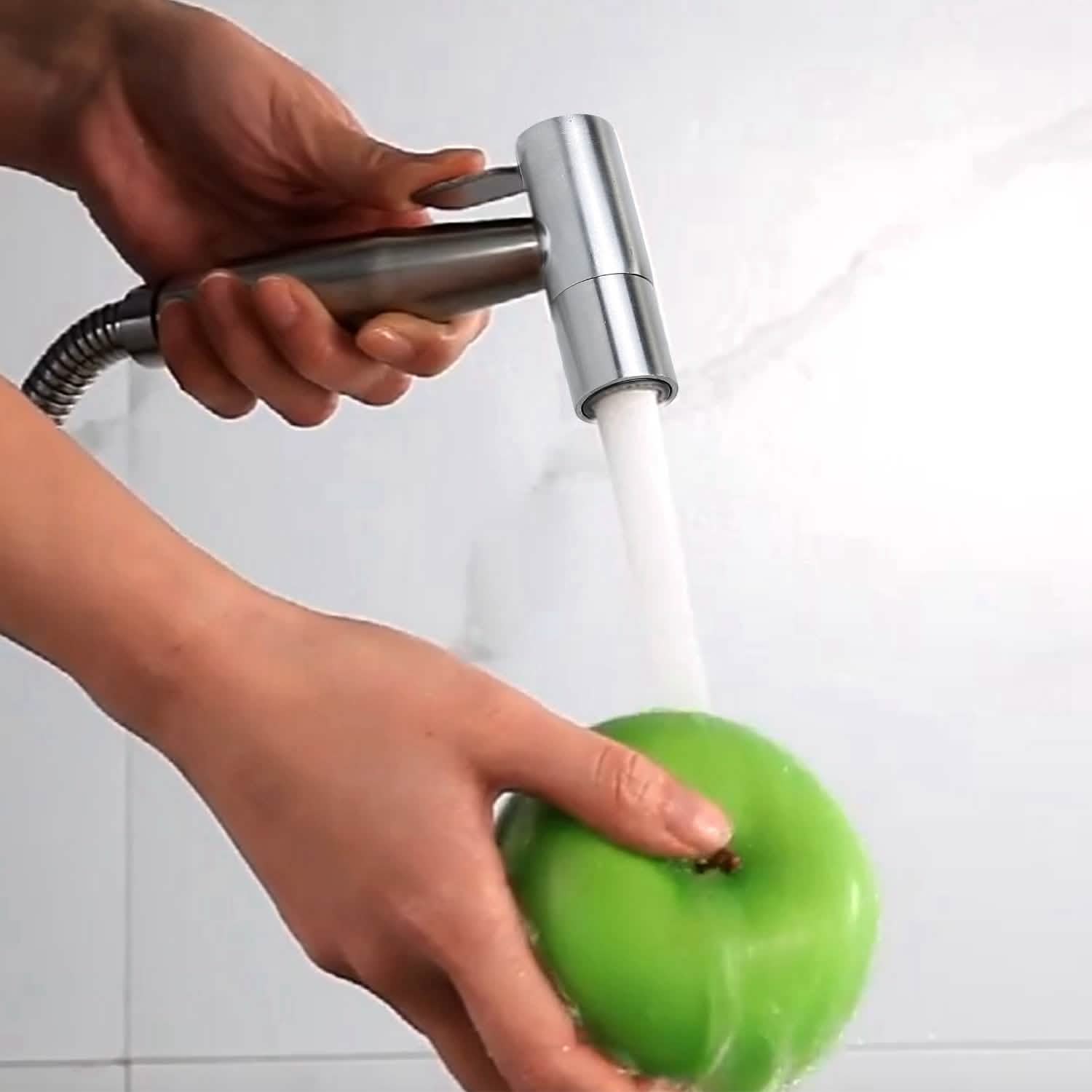 Handheld Bidet Sprayer – Stainless Steel